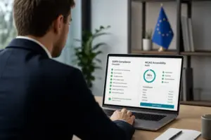Розробка сайту під ключ Головна Стандарти розробки сайтів у Європі — GDPR і WCAG · Sirenko studio
