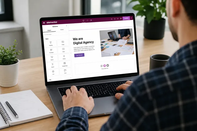 Benefits of the Elementor page builder · Sirenko studio
