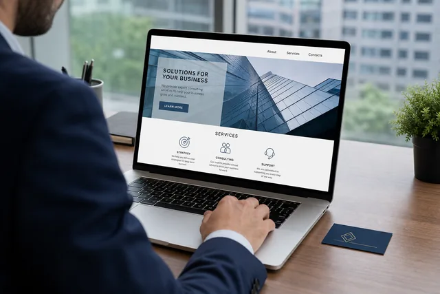 Corporate website — your business card · Sirenko studio