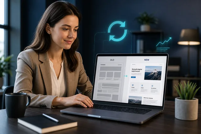 Website redesign: what it is and when · Sirenko studio