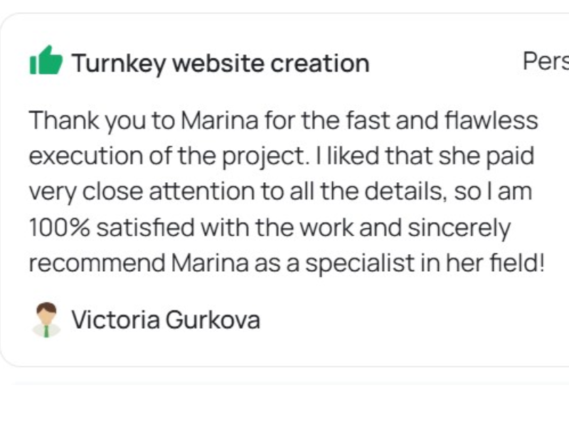 about us About us Client review on building an online store